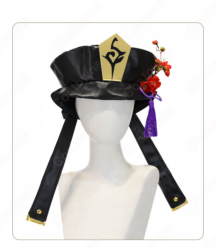 フータオ(胡桃) コスプレ衣装 『原神×SWEETS PARADISE -岩華聚餐-』 コラボカフェ cosplay 仮装 変装-4