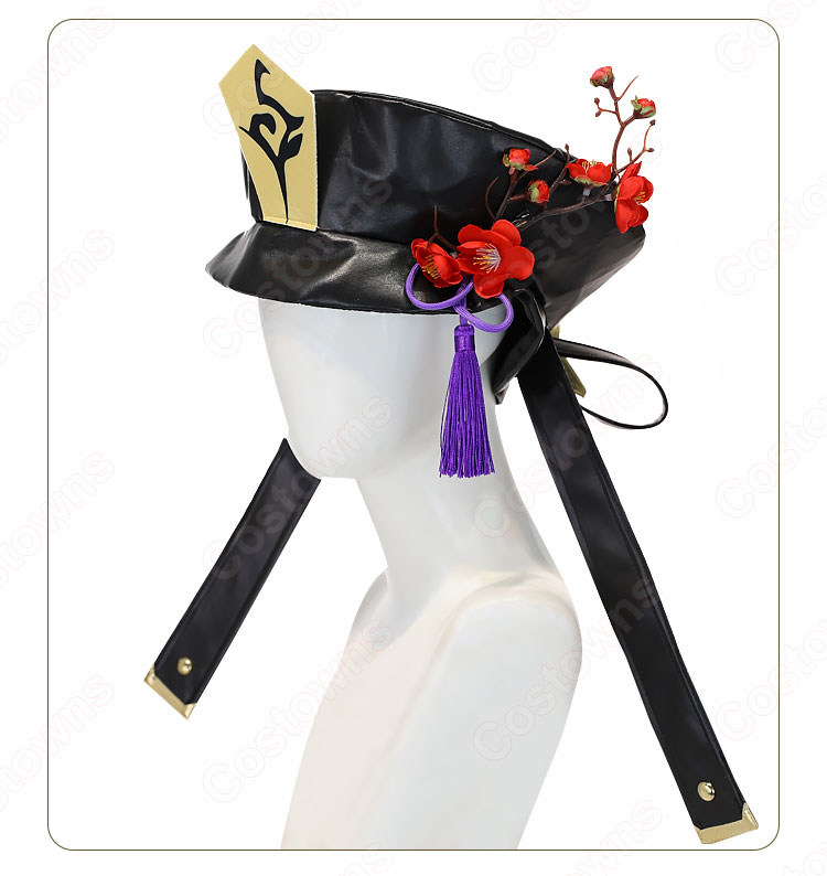 フータオ(胡桃) コスプレ衣装 『原神×SWEETS PARADISE -岩華聚餐-』 コラボカフェ cosplay 仮装 変装-5