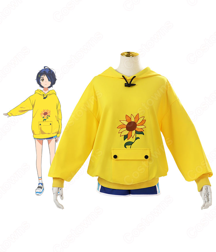 ワンエグ 大戸アイ(おおとアイ) パーカー コスプレ衣装 『ワンダーエッグ・プライオリティ』 cosplay 仮装 変装-1