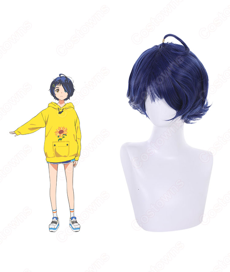ワンエグ 大戸アイ(おおとアイ) コスプレウィッグ 『ワンダーエッグ・プライオリティ』 耐熱かつら cosplay wig 通販-2