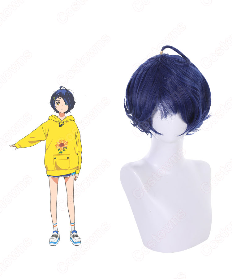 ワンエグ 大戸アイ(おおとアイ) コスプレウィッグ 『ワンダーエッグ・プライオリティ』 耐熱かつら cosplay wig 通販-1