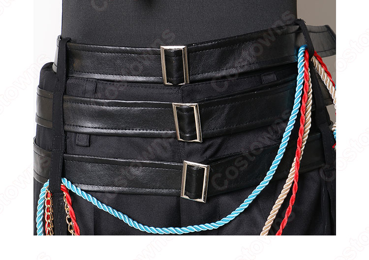 ウユウ 冷山月 新コーデ コスプレ衣装 『アークナイツ』 炎国 cosplay 仮装 変装-9