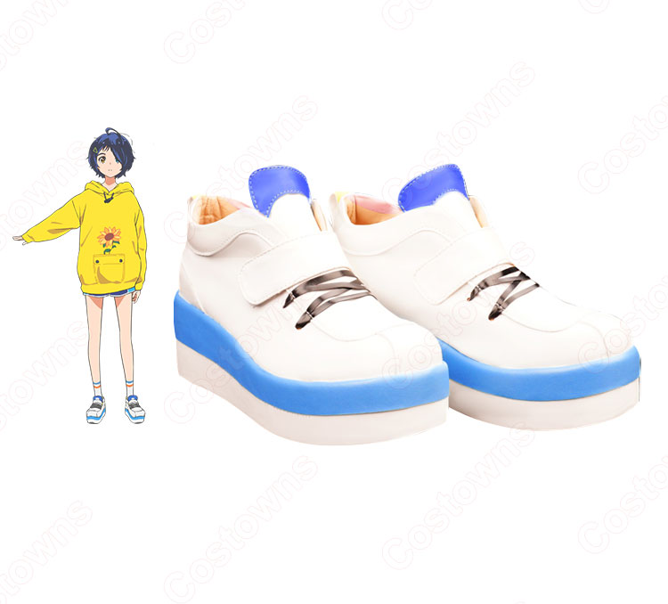 ワンエグ 大戸アイ(おおとアイ) コスプレ靴 『ワンダーエッグ・プライオリティ』 コスプレ シューズ コスプレ用 道具-3