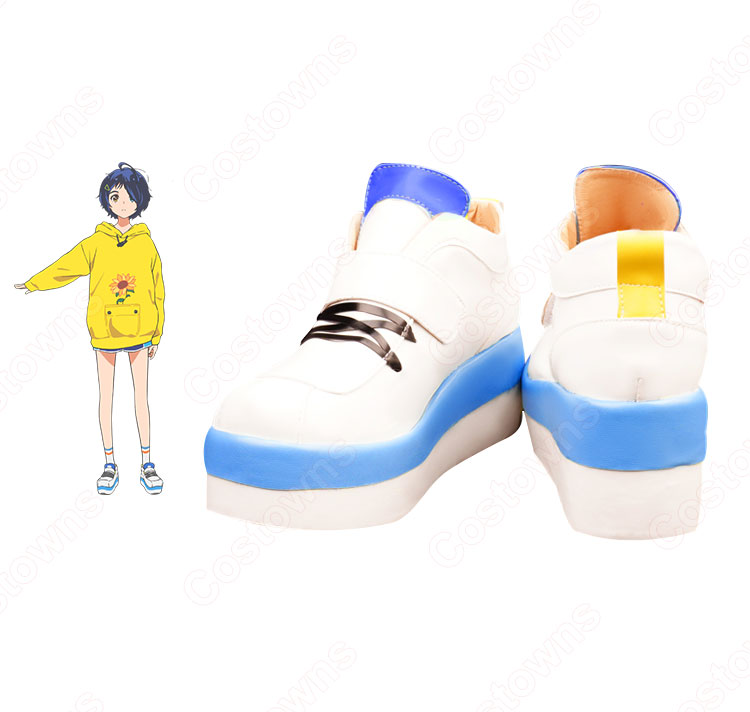 ワンエグ 大戸アイ(おおとアイ) コスプレ靴 『ワンダーエッグ・プライオリティ』 コスプレ シューズ コスプレ用 道具-4