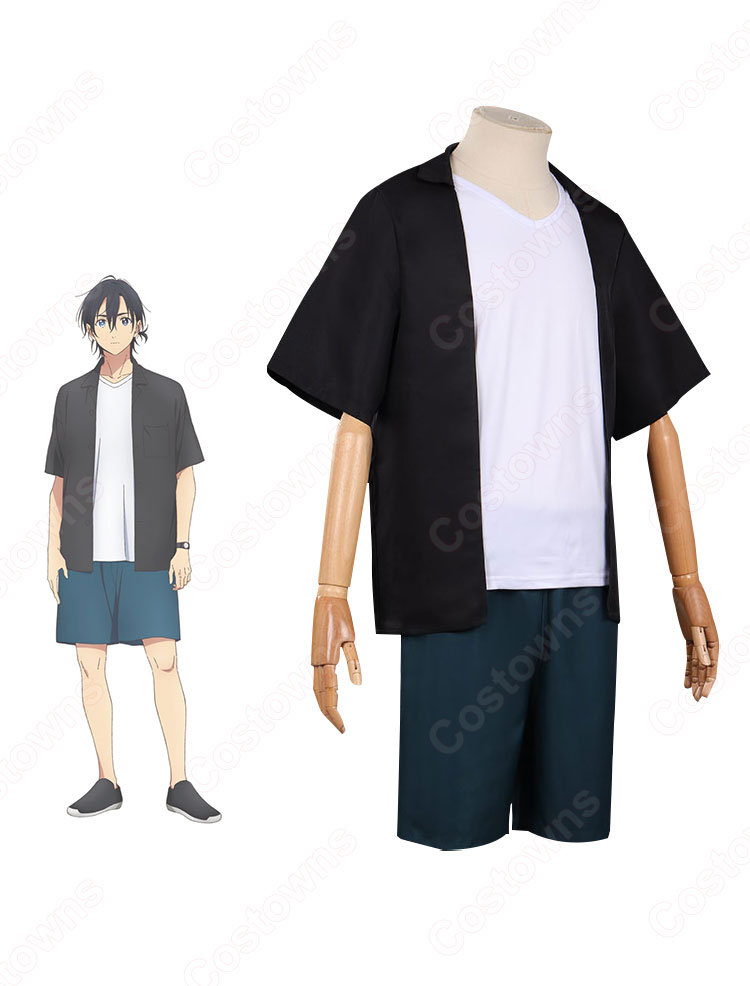 網代慎平（あじろしんぺい） コスプレ衣装 『サマータイムレンダ』cosplay 仮装 変装-3