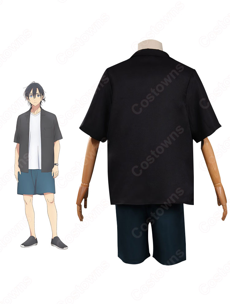 網代慎平（あじろしんぺい） コスプレ衣装 『サマータイムレンダ』cosplay 仮装 変装-4