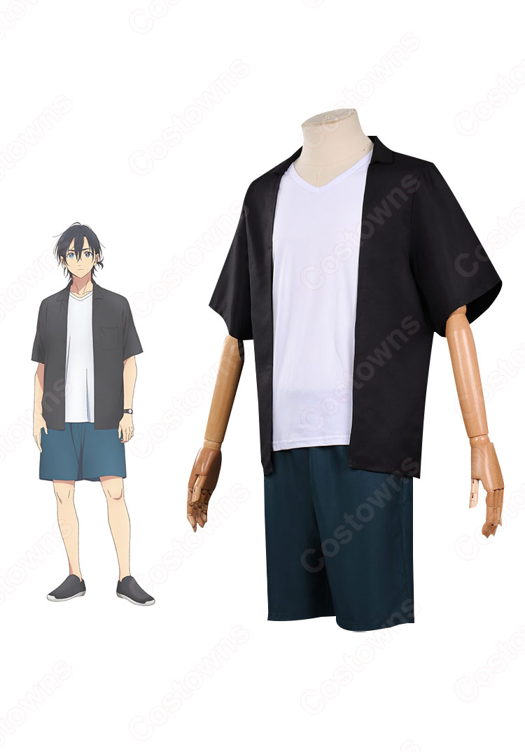 網代慎平（あじろしんぺい） コスプレ衣装 『サマータイムレンダ』cosplay 仮装 変装-2