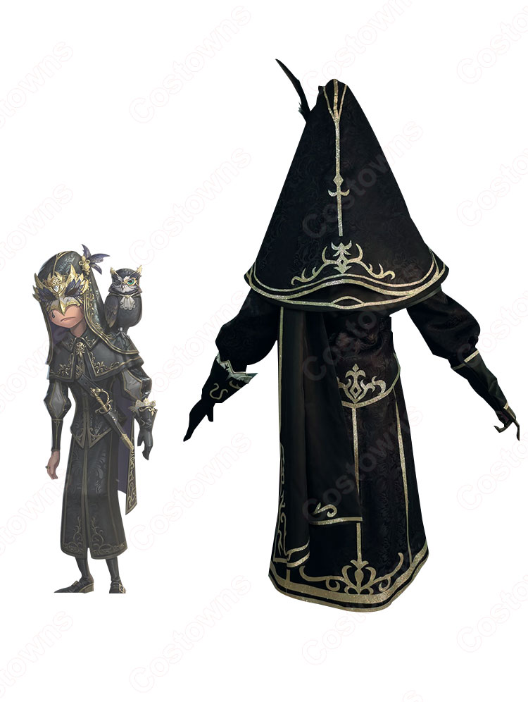 占い師(イライ・クラーク) 鴆 コスプレ衣装 『IdentityV 第五人格』（アイデンティティファイブ だいごじんかく） サバイバー スキン cosplay 仮装 変装-3