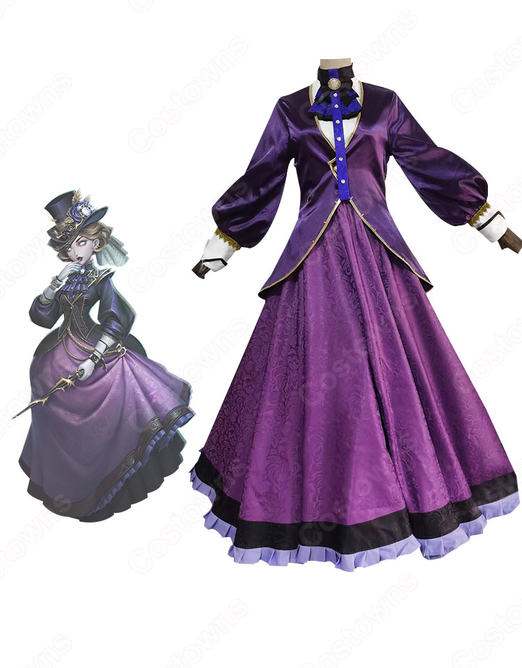 血の女王(マリー) バロネス・ダイヤ コスプレ衣装 『IdentityV 第五人格』（アイデンティティファイブ だいごじんかく） ハンター ダイヤモンド夫人  スキン cosplay 仮装 変装 - Costowns