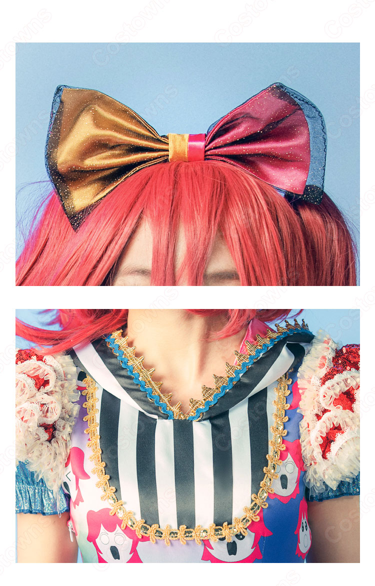 黒澤ルビィ（くろさわるびぃ） 降幡愛 コットンキャンディえいえいおー！ コスプレ衣装 『ラブライブ！サンシャイン!!』 MVダンス服 cosplay  仮装 変装 - Costowns