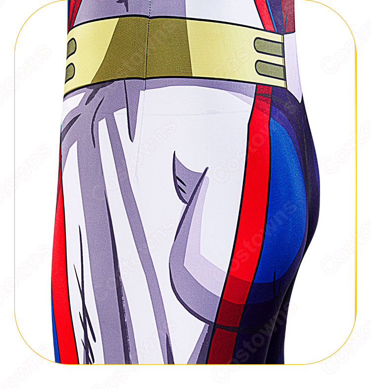 ヒロアカ オールマイト 八木俊典(やぎとしのり) コスプレ衣装 『僕のヒーローアカデミア』(ぼくのヒーローアカデミア) 全身タイツ 戦争コスチューム ヒーロースーツ-10