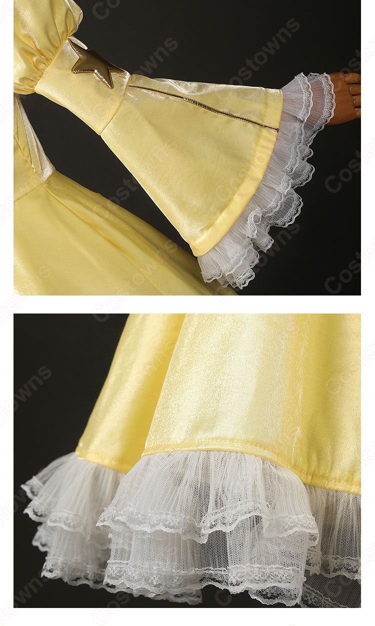 木之本桜(きのもとさくら) コスプレ衣装 『カードキャプターさくら』 クリアカード編 第7話 さくらとお庭でおにごっこ cosplay 仮装 変装-12