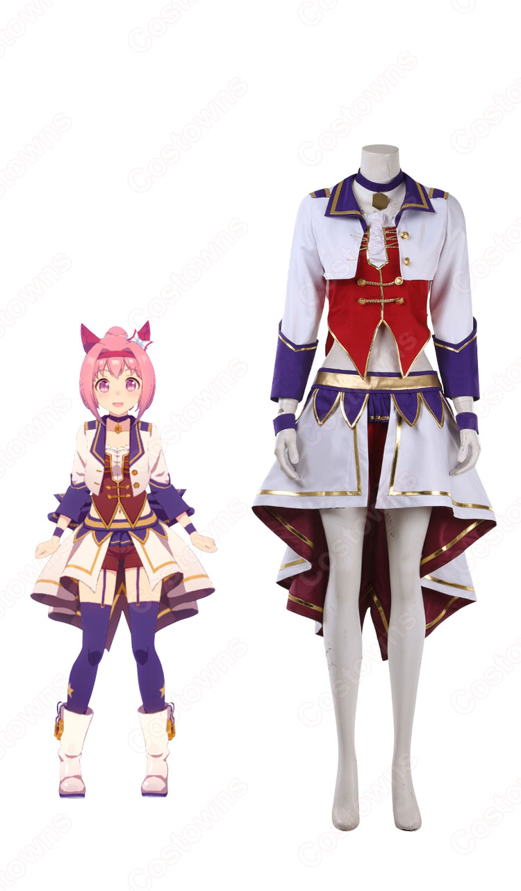 ウマ娘 ハルウララ スターティングフューチャーVer. コスプレ衣装 『ウマ娘 プリティーダービー』（ウマむすめ プリティーダービー） cosplay  仮装 変装 - Costowns