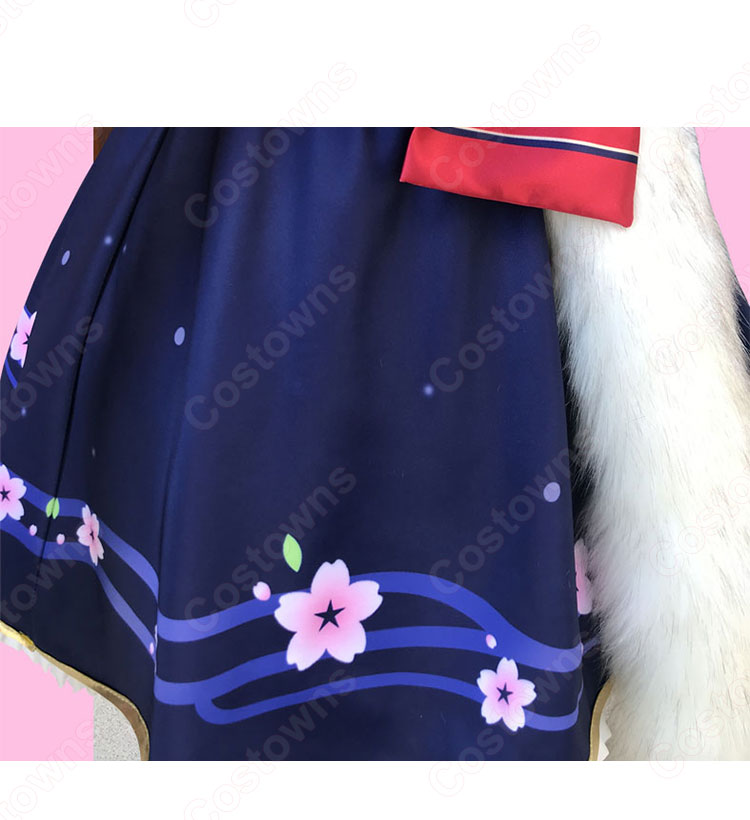 神宮司玉藻(じんぐうじたまも) コスプレ衣装「战斗吧歌姬!(リブドル!)」 バーチャルアイドル cosplay 仮装 変装-4