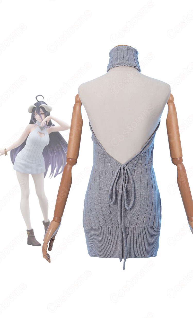 オーバーロード アルベド ニットワンピースver. コスプレ衣装-3