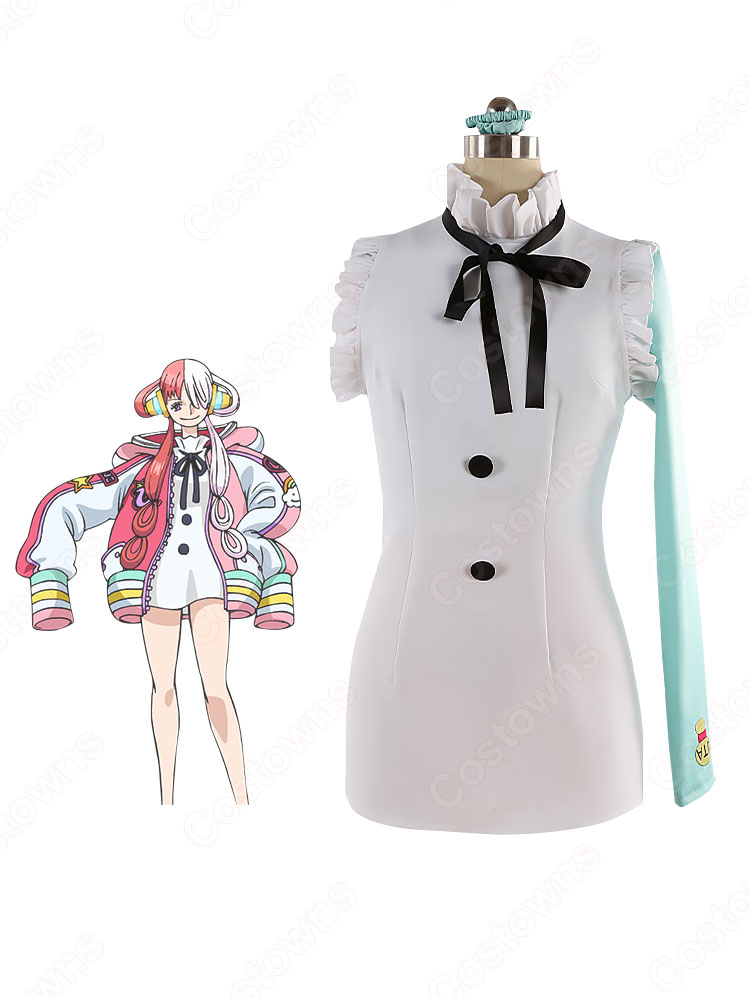 謎の少女 ウタ コスプレ衣装 『ONE PIECE FILM RED』（ワンピース フィルム レッド） シャンクスの娘 cosplay 仮装 変装-5