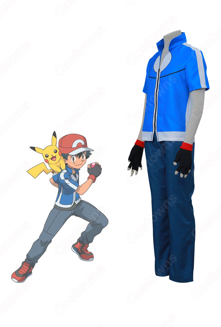 サトシ 日常服 コスプレ衣装 『ポケットモンスター XY』（ポケットモンスター エックスワイ） cosplay 仮装 変装 - Costowns