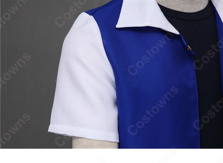 無印編 サトシ コスプレ衣装『ポケットモンスター』 cosplay 仮装 変装-6