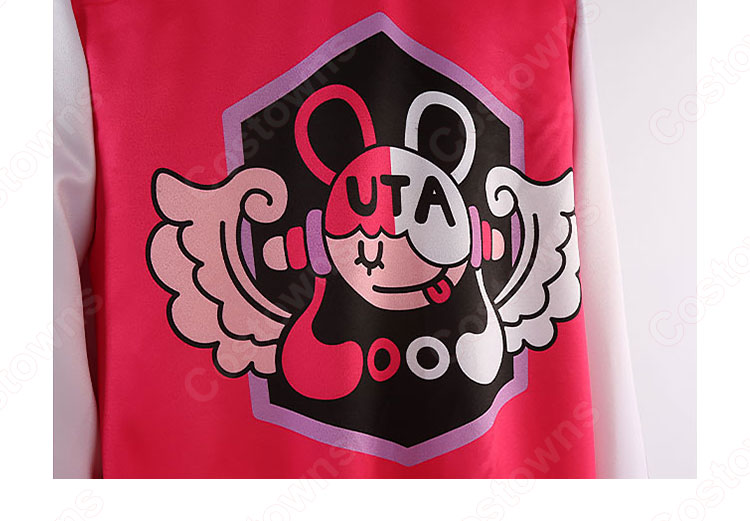 謎の少女 ウタ コスプレ衣装 『ONE PIECE FILM RED』（ワンピース フィルム レッド） シャンクスの娘 cosplay 仮装 変装-7