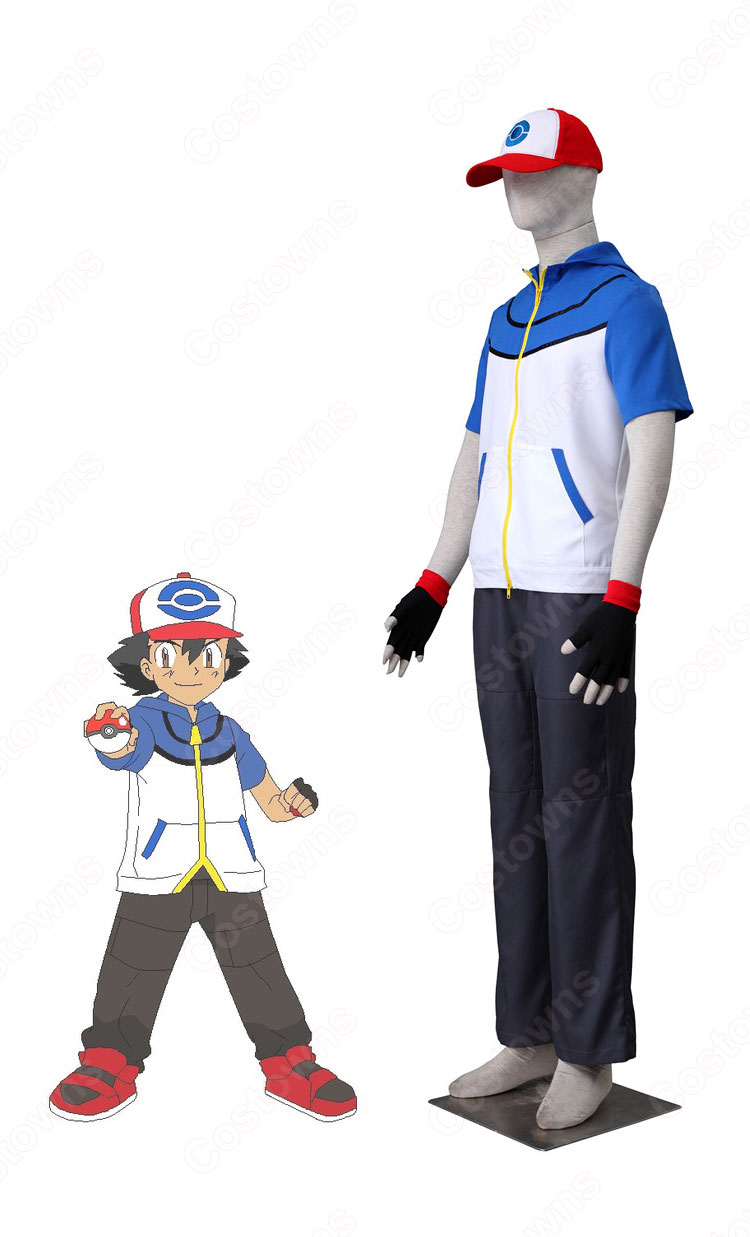贅沢品 ベストウイッシュ編 サトシ コスプレ衣装 『ポケットモンスター コスプレ衣装