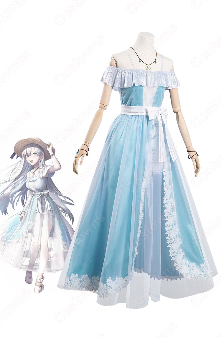 FGO 水着アナスタシア 霊基再臨1 コスプレ衣装 『Fate/Grand Order』(フェイト・グランドオーダー) cosplay 仮装 変装-2