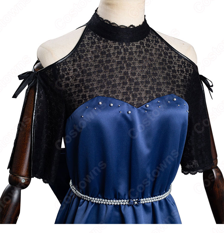 ウマ娘 ライスシャワー ドレス コスプレ衣装 『ウマ娘 プリティーダービー』(ウマむすめ プリティーダービー) なかよし☆こよしちゃん~探求編~ 祝福はフーガ cosplay 仮装 変装-7