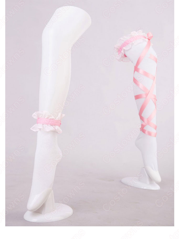 木之本桜(きのもとさくら) 白ピンクのワンピース コスプレ衣装『カードキャプターさくら』 cosplay 仮装 変装-7