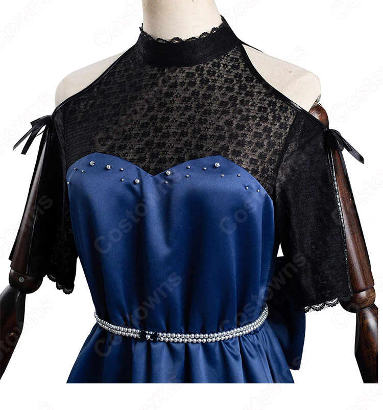 ウマ娘 ライスシャワー ドレス コスプレ衣装 『ウマ娘 プリティーダービー』(ウマむすめ プリティーダービー) なかよし☆こよしちゃん~探求編~ 祝福はフーガ cosplay 仮装 変装-6