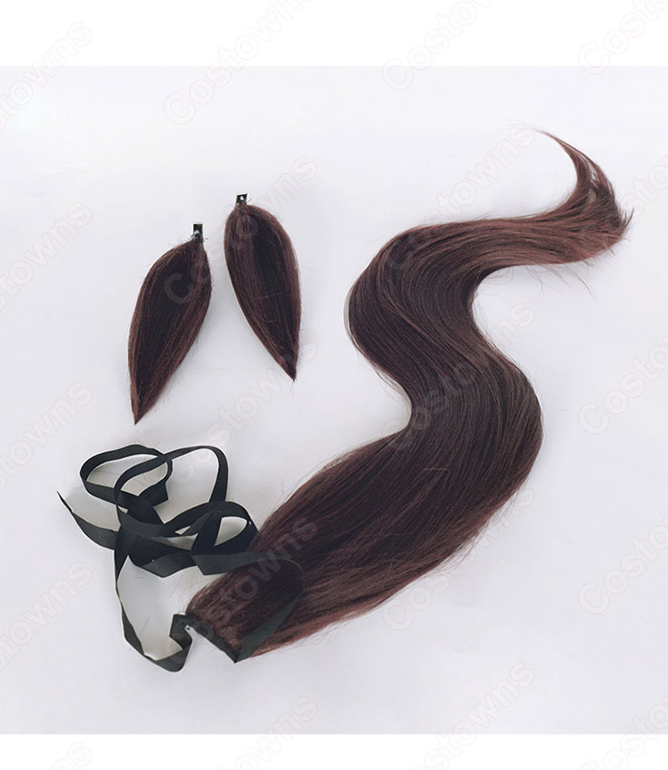 ウマ娘 ライスシャワー コスプレウィッグ 『ウマ娘 プリティーダービー』(ウマむすめ プリティーダービー) 耐熱かつら cosplay wig 通販-5