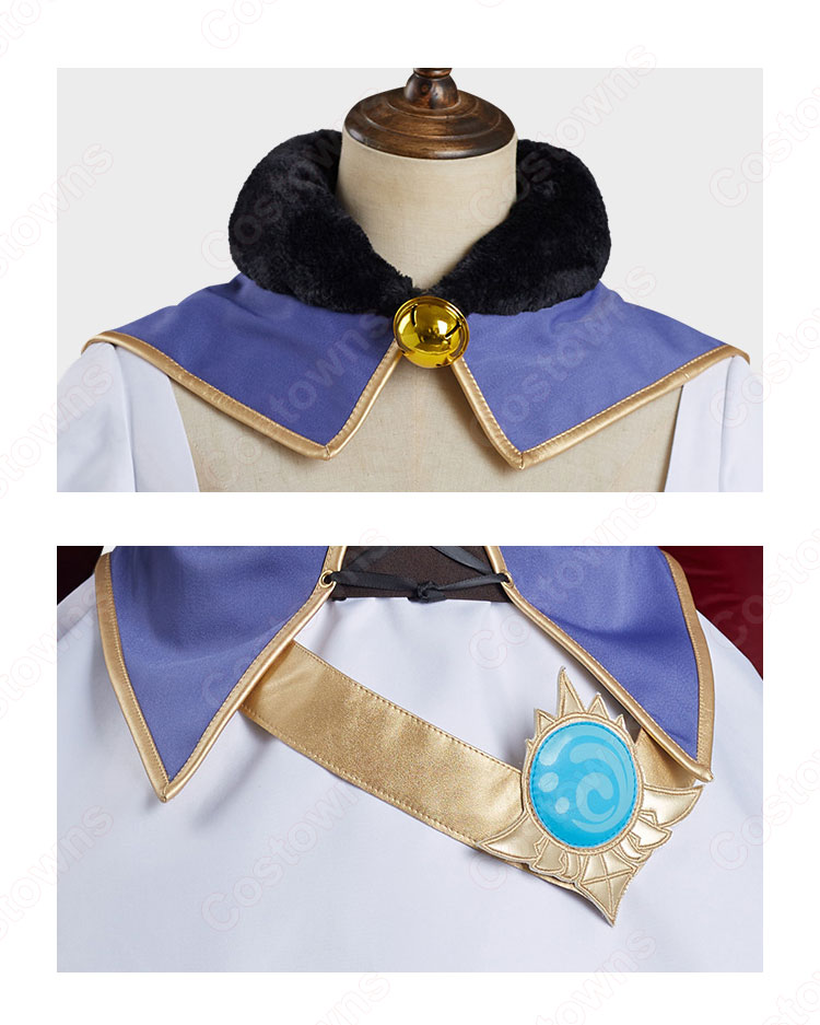 アストローギスト・モナ・メギストス メイド服 コスプレ衣装『原神×SWEETS PARADISE -そよ風の饗宴-』 cosplay 仮装 変装-4