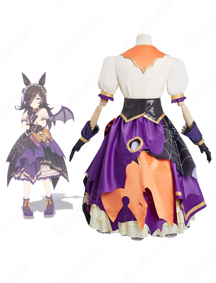 ウマ娘 ライスシャワー ハロウィン コスプレ衣装『ウマ娘 プリティーダービー』（ウマむすめ プリティーダービー） cosplay 仮装 変装 -  Costowns