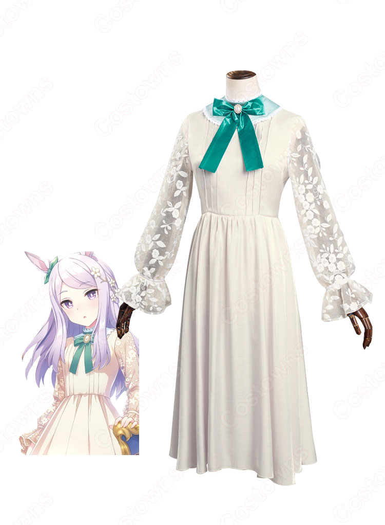 ウマ娘 メジロマックイーン ドレス コスプレ衣装 TVアニメ『ウマ娘 プリティーダービー Season 2』 cosplay 仮装 変装-3