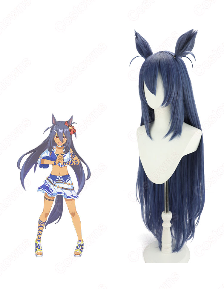 ウマ娘 ヒシアマゾン コスプレウィッグ 尻尾 耳 『ウマ娘 プリティーダービー』（ウマむすめ プリティーダービー） 耐熱かつら cosplay wig 通販-3
