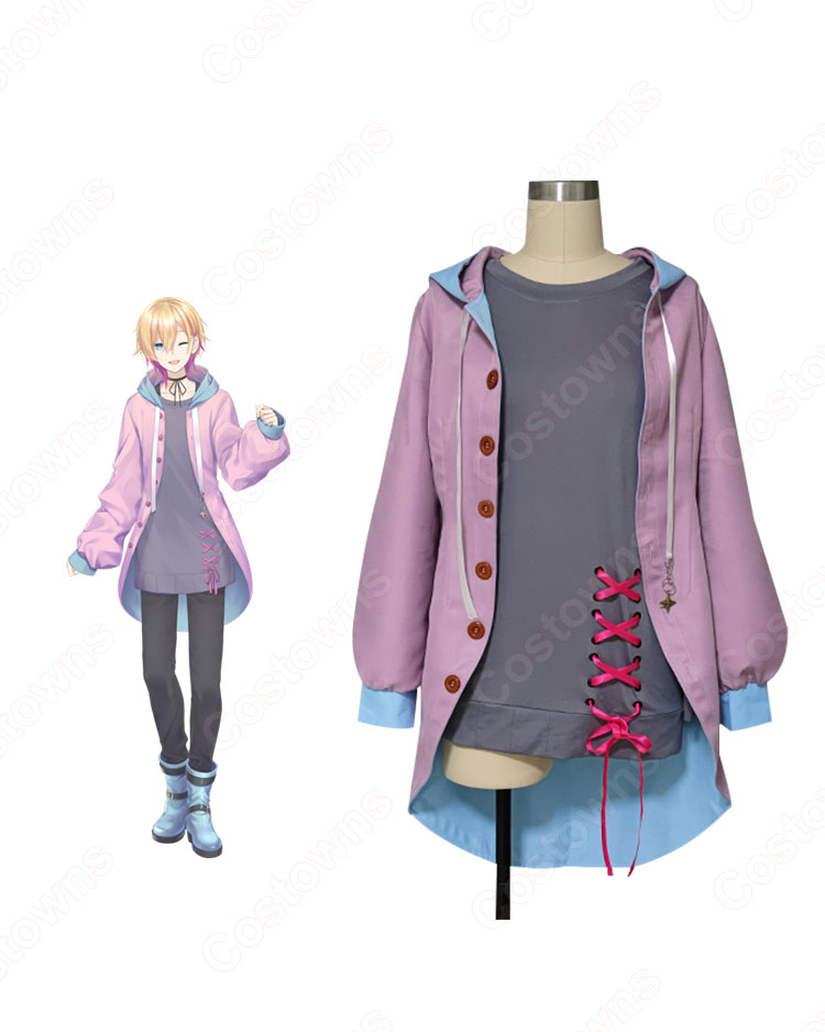 にじさんじ 成瀬鳴(なるせなる) コスプレ衣装 バーチャルYouTuber cosplay 仮装 変装-1