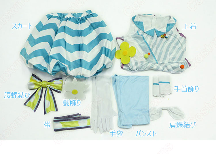 スクフェス 唐可可(タンクゥクゥ) コスプレ衣装 『ラブライブ! スクールアイドルフェスティバル』Liella! レトロポップ編 感無量 cosplay 仮装 変装-10