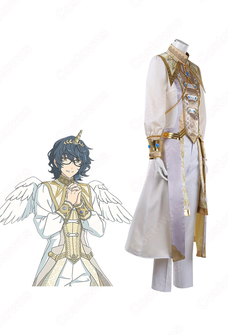 あんスタ 太陽の予定 青葉つむぎ ソレイユ衣装 コスプレ衣装 『あんさんぶるスターズ!!』 スカウト!ソレイユ cosplay 仮装 変装-3