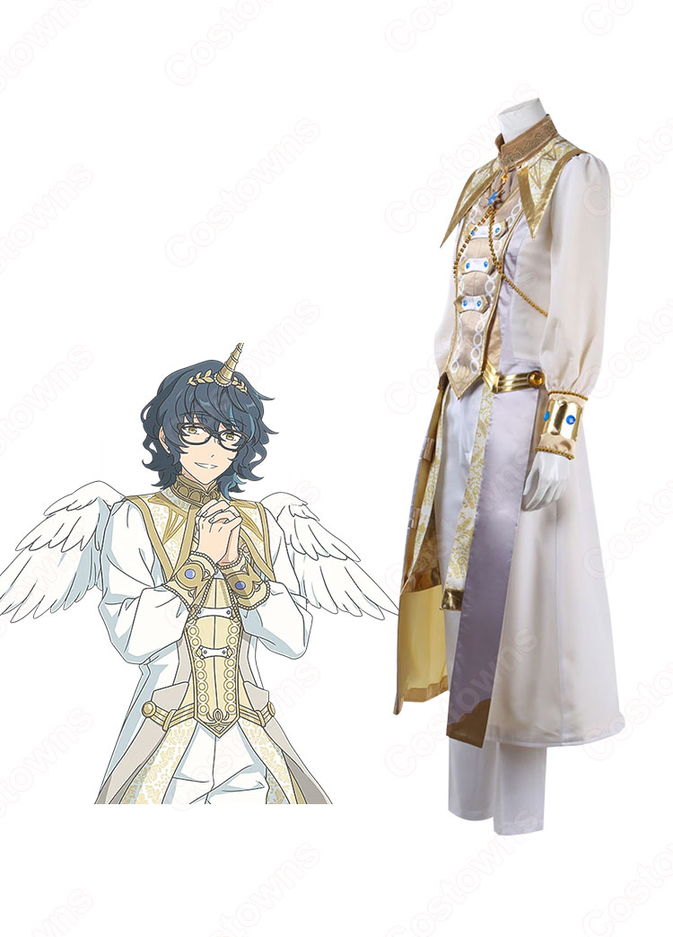 あんスタ 太陽の予定 青葉つむぎ ソレイユ衣装 コスプレ衣装 『あんさんぶるスターズ!!』 スカウト!ソレイユ cosplay 仮装 変装-2