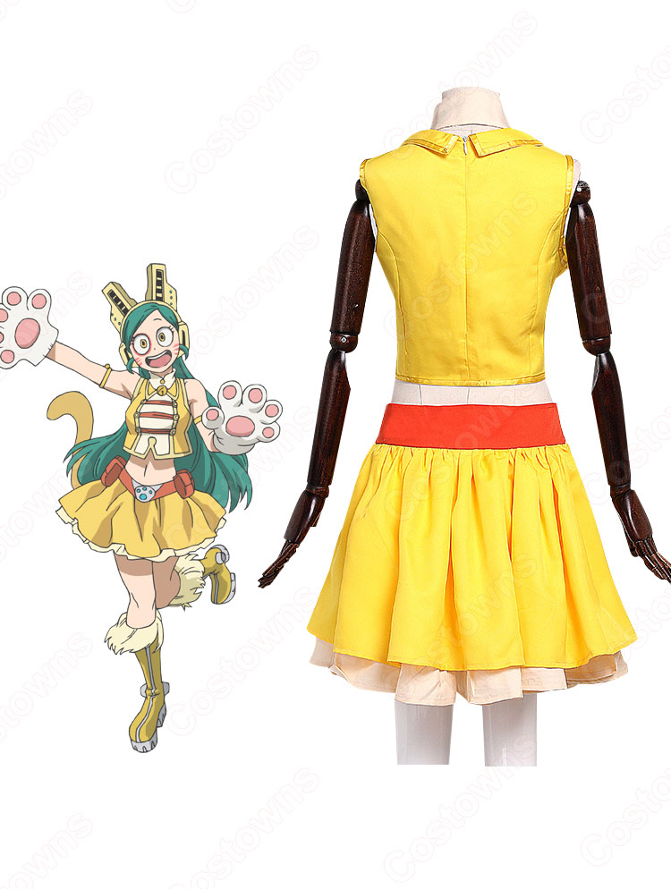 ヒロアカ ラグドール コスプレ衣装 『僕のヒーローアカデミア』（ぼくのヒーローアカデミア） ワイルド・ワイルド・プッシーキャッツ 知床知子（しれとこともこ） cosplay 仮装 変装-2