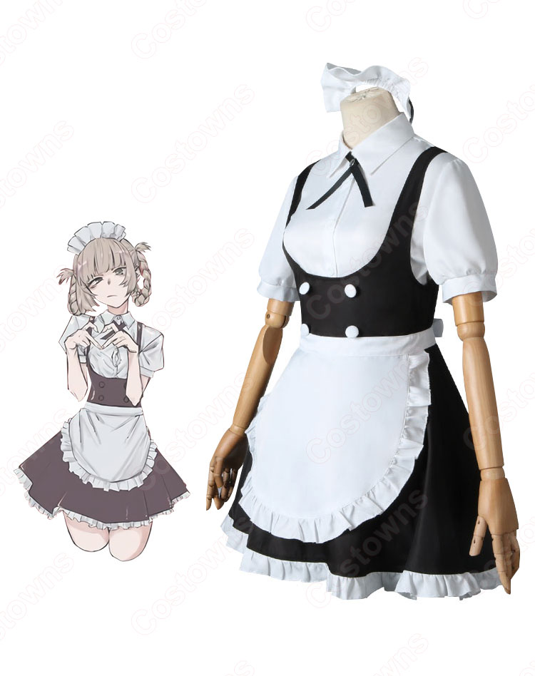 七草ナズナ(ななくさナズナ) メイド服 コスプレ衣装 『よふかしのうた』 cosplay 仮装 変装-2