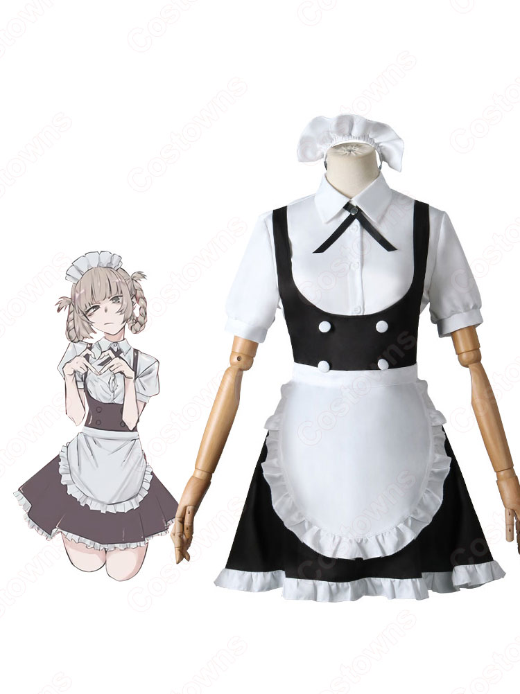 七草ナズナ(ななくさナズナ) メイド服 コスプレ衣装 『よふかしのうた』 cosplay 仮装 変装-1