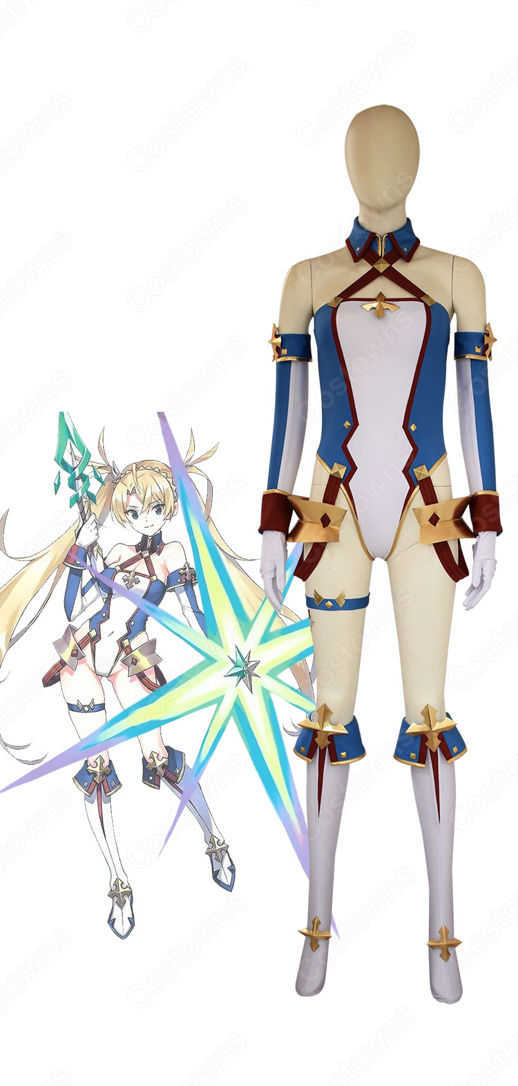 FGO ブラダマンテ 霊基再臨1 コスプレ衣装 『Fate/Grand Order』(フェイト・グランドオーダー) cosplay 仮装 変装-1