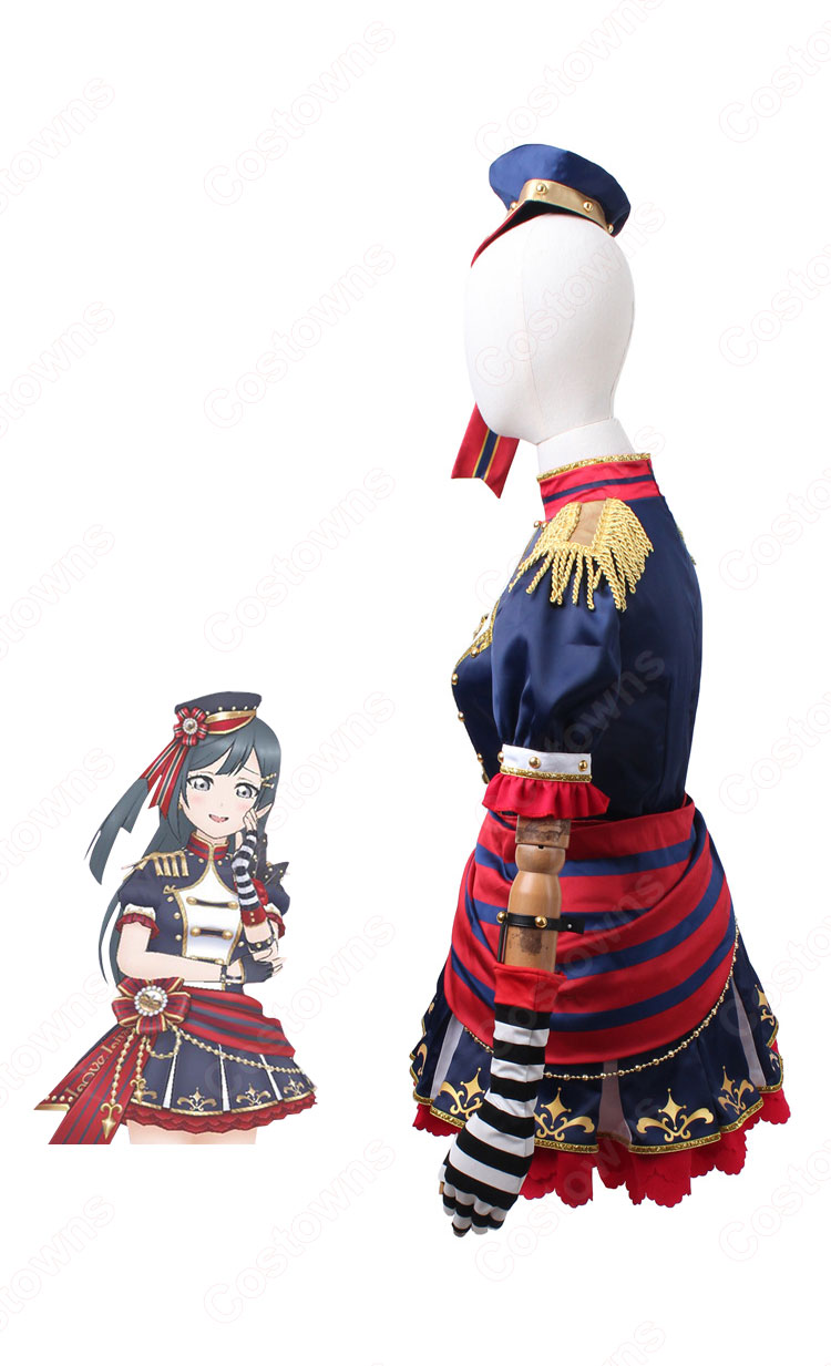 スクスタ 優木せつ菜（ゆうきせつな） スカーレットカレッジ コスプレ衣装 『ラブライブ! スクールアイドルフェスティバル ALL STARS』 cosplay 仮装 変装-4