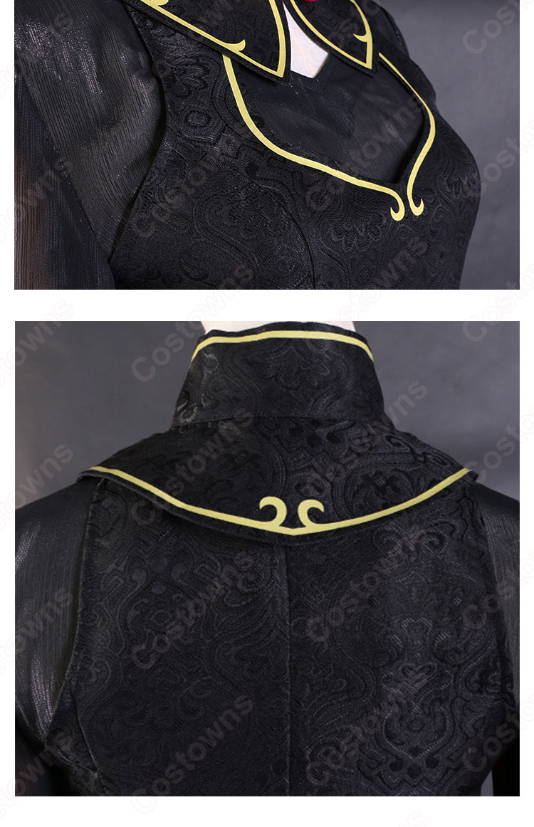 FGO エレシュキガル 幽冥娘娘(よーみんにゃんにゃん) コスプレ衣装 イベント礼装 『Fate/Grand Order』（フェイト・グランドオーダー） 水怪クライシス 概念礼装 cosplay 仮装 変装-6