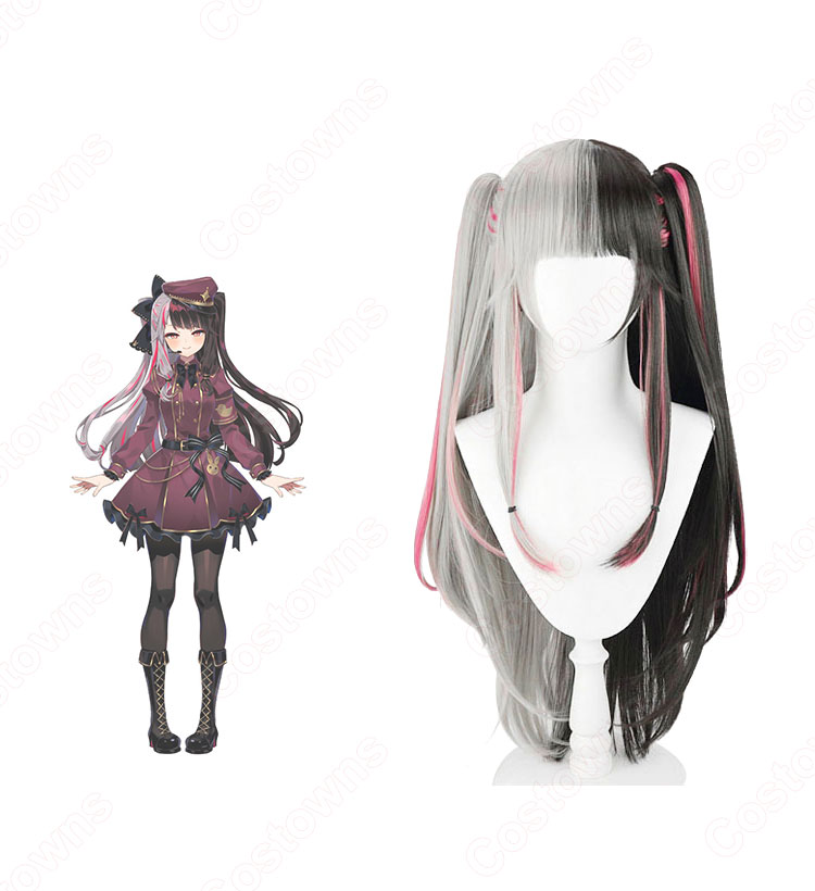 VTuber 夜見れな (よるみれな) コスプレウィッグ 『にじさんじ VTuber 夜見れな (よるみれな) コスプレウィッグ 『にじさんじ