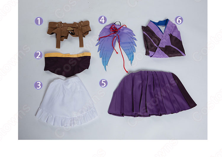 プリマドール 鴉羽（からすば） コスプレ衣装-7