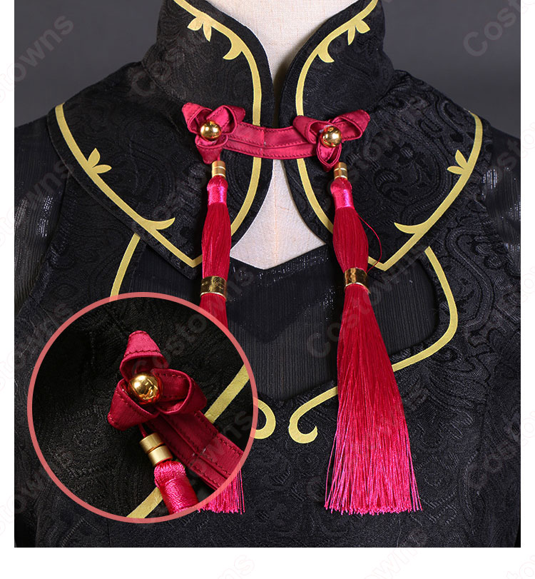 FGO エレシュキガル 幽冥娘娘(よーみんにゃんにゃん) コスプレ衣装 イベント礼装 『Fate/Grand  Order』（フェイト・グランドオーダー） 水怪クライシス 概念礼装 cosplay 仮装 変装 - Costowns