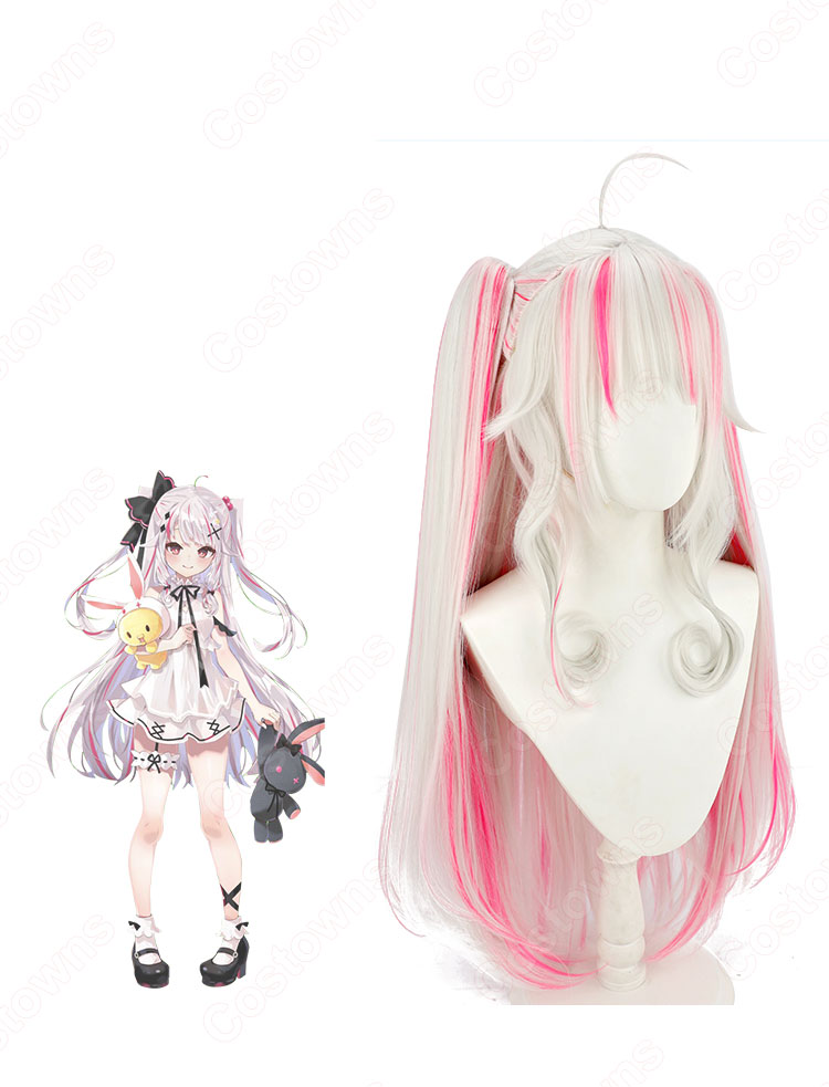 VTuber 夜見れな (よるみれな) コスプレウィッグ 『にじさんじ VTuber 夜見れな (よるみれな) コスプレウィッグ 『にじさんじ