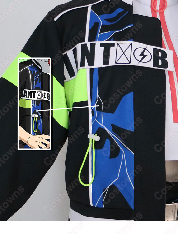 あんスタ 逆先夏目（さかさきなつめ） コスプレ衣装 『あんさんぶるスターズ！！』 Shine▲多面体のトライライツ ユウドウカラット MV衣装 トライライツ衣装 cosplay 仮装 変装-7