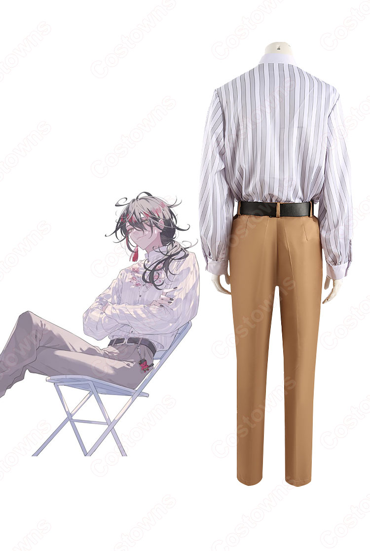 VTuber Vox Akuma (ヴォックス・アクマ) 「Sakura Bloom Goods & Voice 2022」 コスプレ衣装 『にじさんじ』 バーチャルアイドル衣装 cosplay 仮装 変装-5