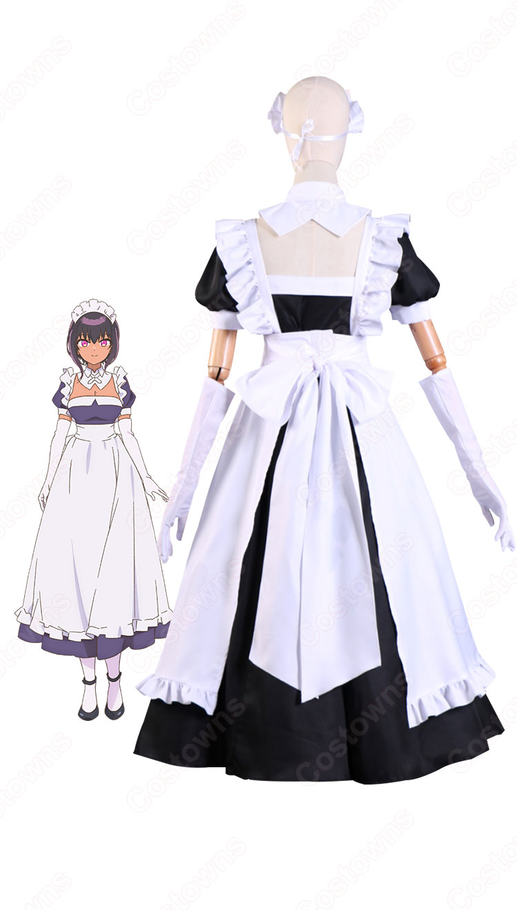 リリス メイド服 コスプレ衣装 『最近雇ったメイドが怪しい』(さいきんやとったメイドがあやしい) cosplay 仮装 変装-4